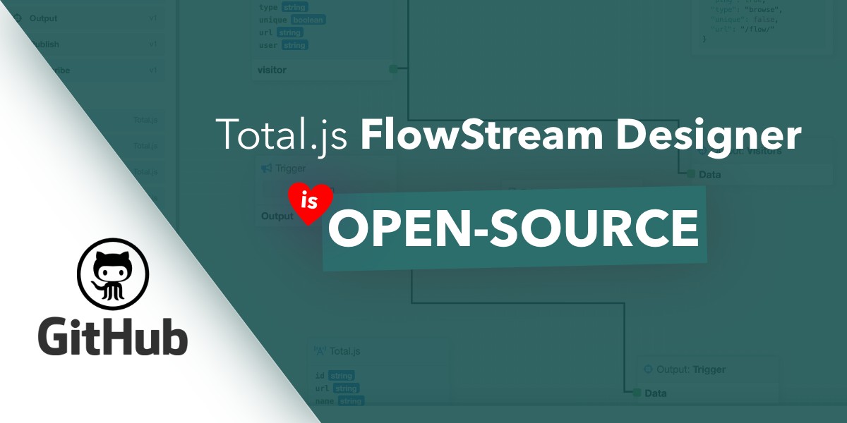 Total.js FlowStream Designer is now open-source