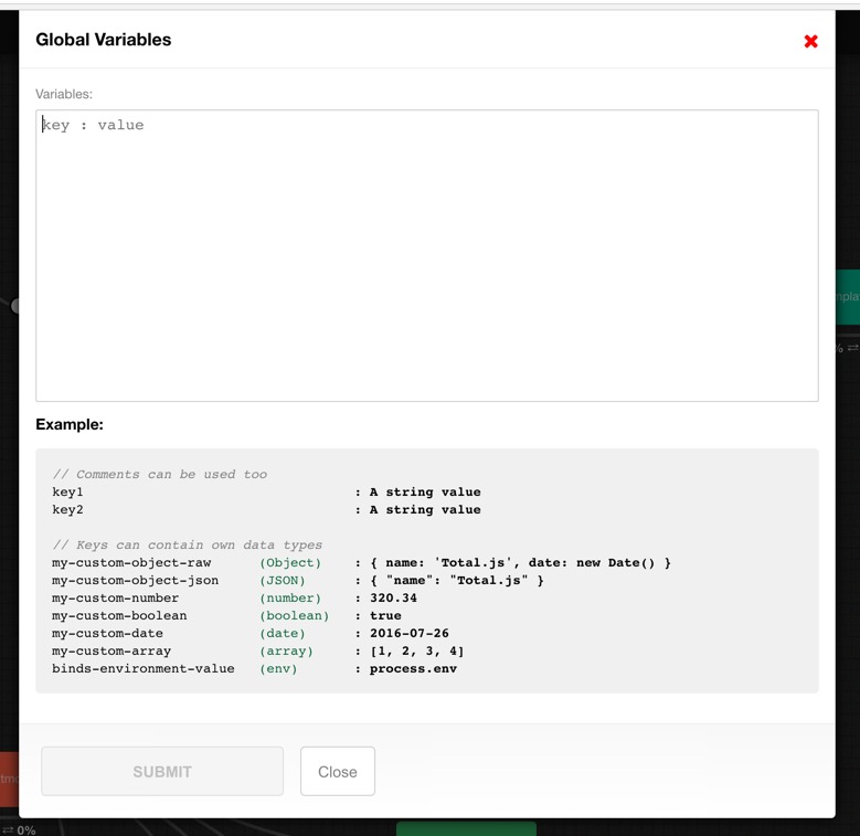 Flow Global Variables