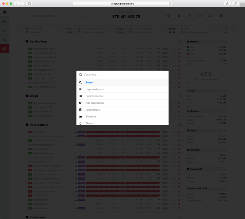 SuperAdmin Quick Access