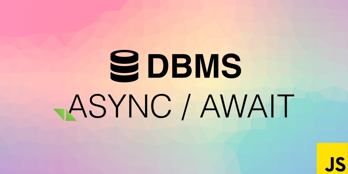 Async / Await with DBMS module in Total.js