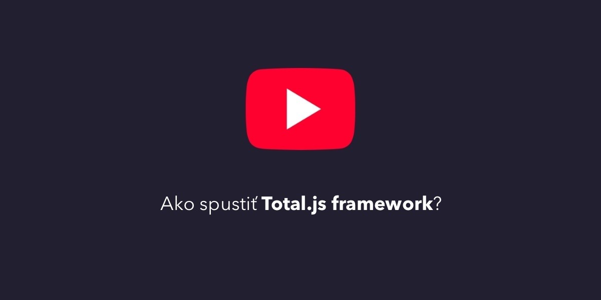 Ako spustiť Total.js framework?