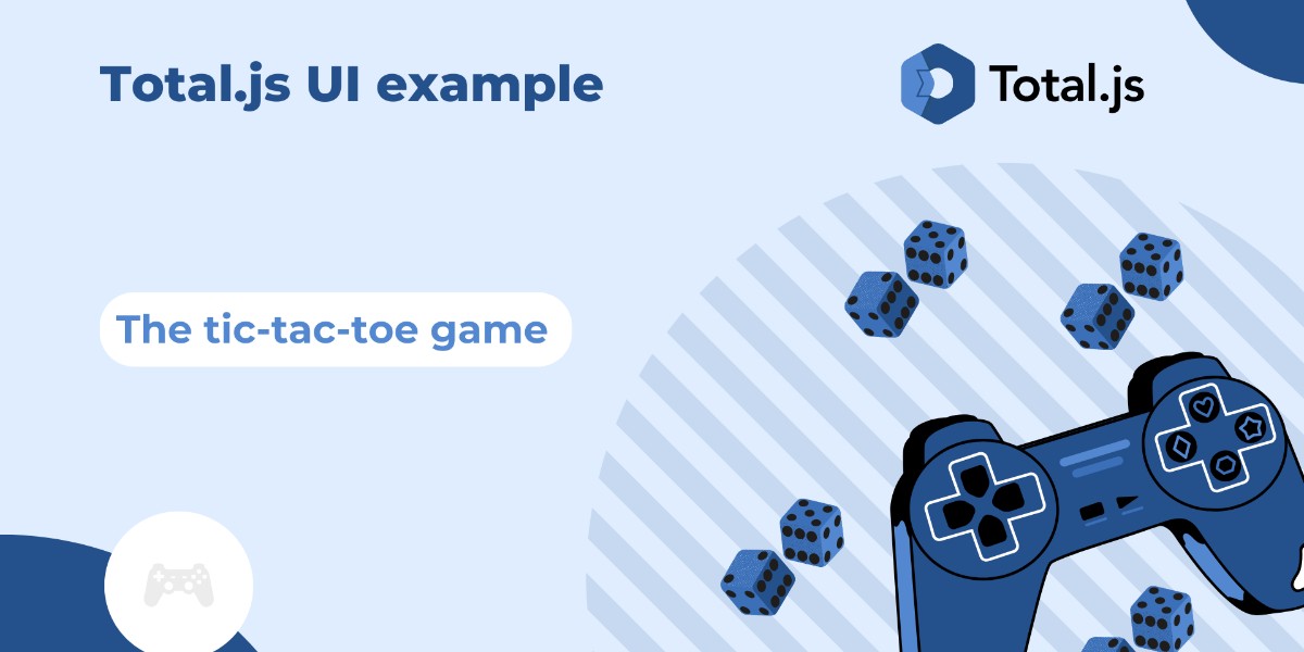 Total.js UI: Coding the Tic-Tac-Toe Game