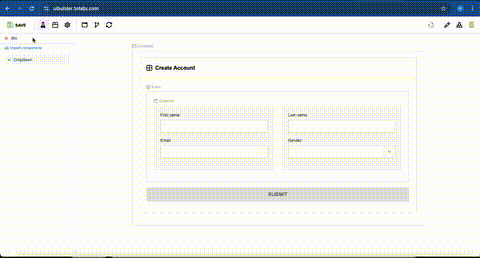 Input Component Added