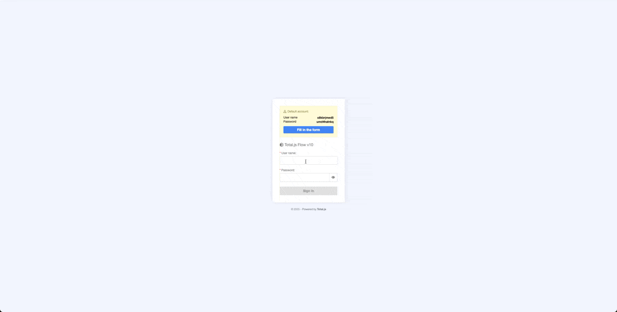 Accessing a Flow application with creating a flowstream