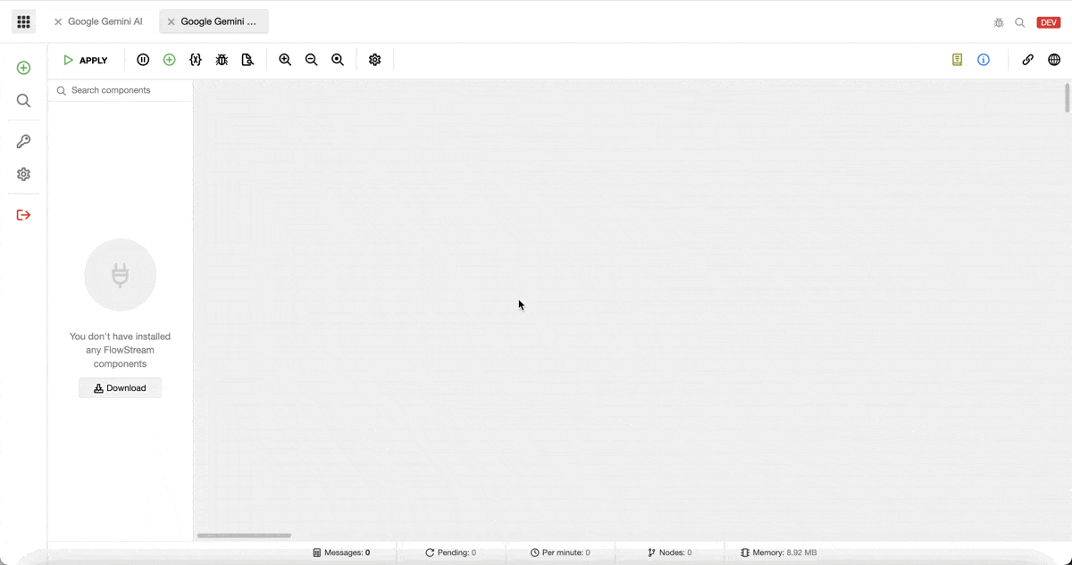 Create a new component