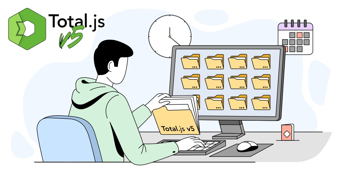 Total.js bez NPM? Ako s medom